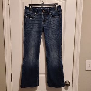 AEO Dark Blue Jeans Sz 4S Like New!!!